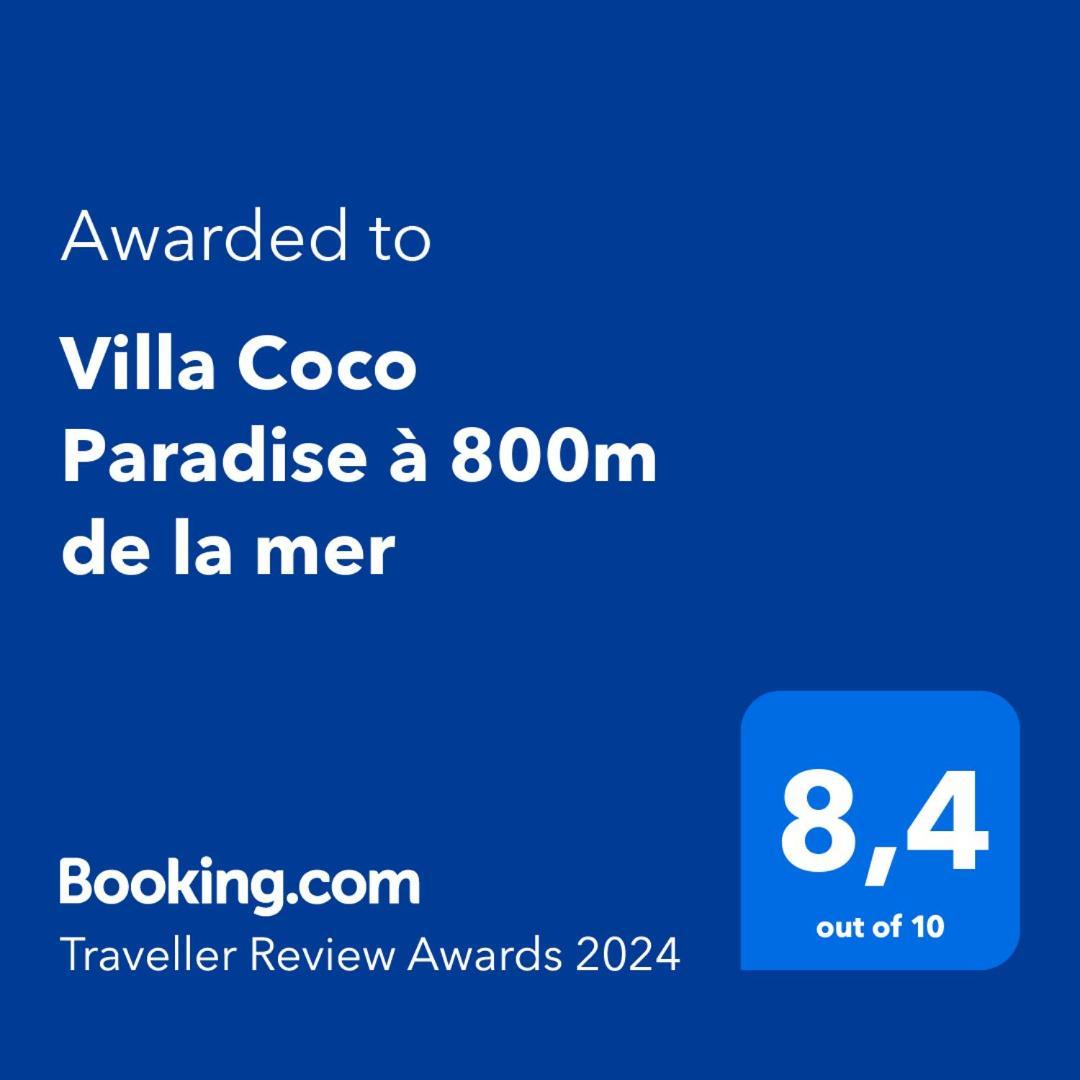 Villa Coco Paradise A 800M De La Mer Сен-Франсуа Экстерьер фото
